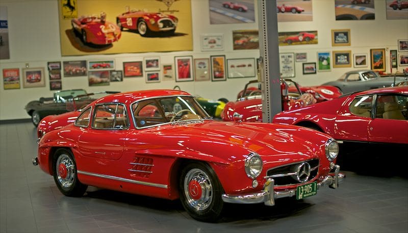 The amazing Jon Shirley classic car collection.  My Car Heaven