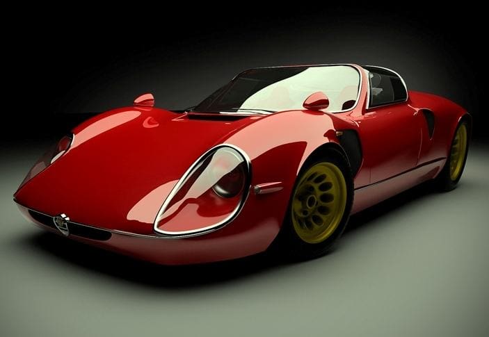 Is the Alfa Romeo 33 Stradale the most beautiful car ever?  My Car Heaven