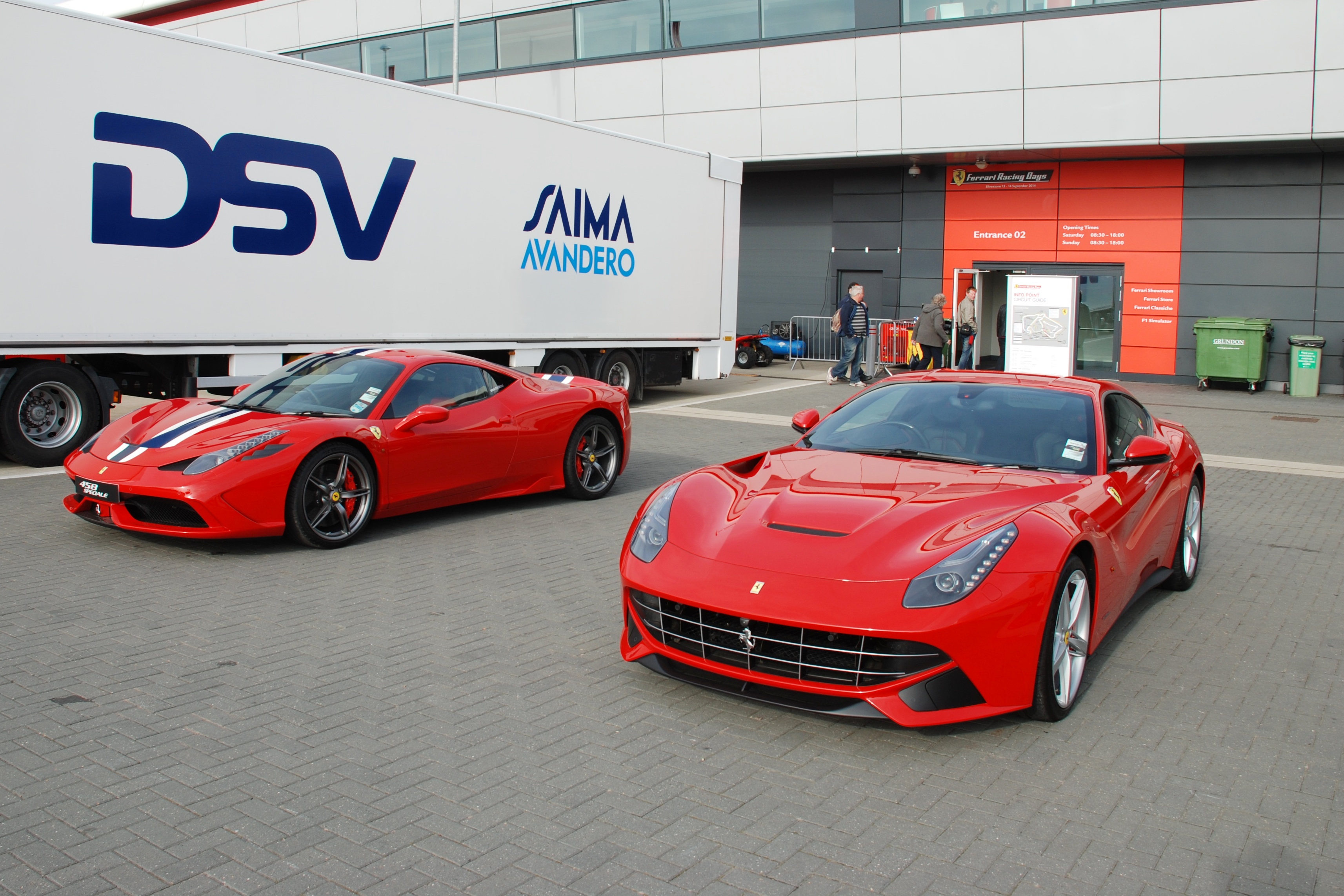 Ferrari racing days